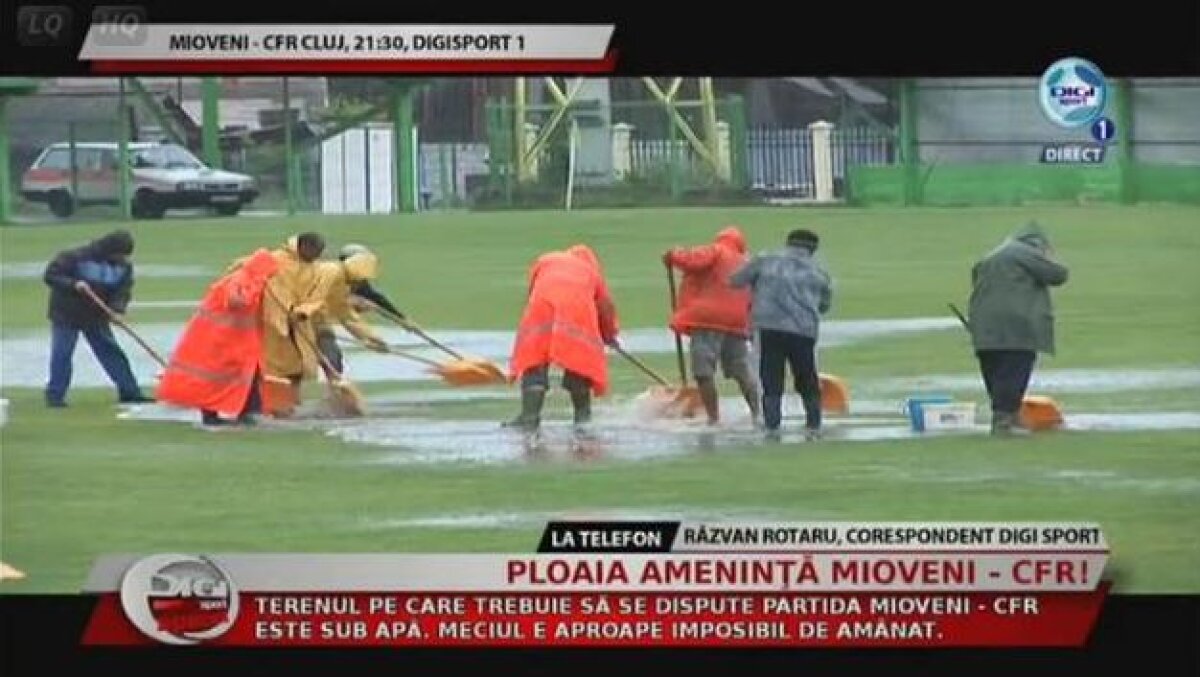 VIDEO&FOTO Înotînd spre titlu » CFR Cluj s-a impus cu 5-0 la Mioveni şi e la 3 puncte de trofeu