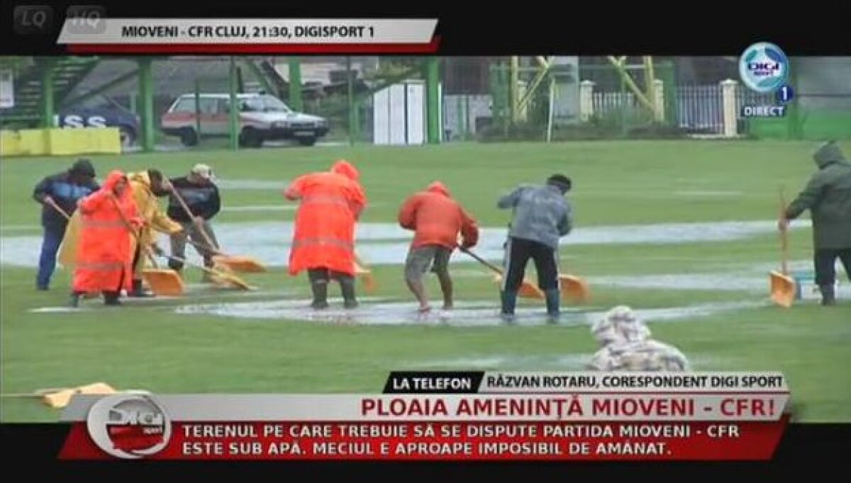 VIDEO&FOTO Înotînd spre titlu » CFR Cluj s-a impus cu 5-0 la Mioveni şi e la 3 puncte de trofeu