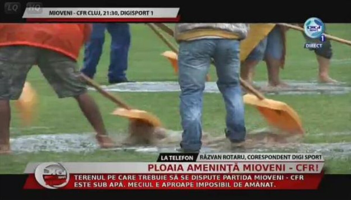 VIDEO&FOTO Înotînd spre titlu » CFR Cluj s-a impus cu 5-0 la Mioveni şi e la 3 puncte de trofeu