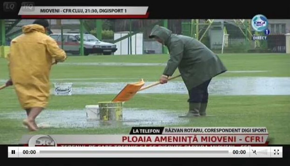 VIDEO&FOTO Înotînd spre titlu » CFR Cluj s-a impus cu 5-0 la Mioveni şi e la 3 puncte de trofeu