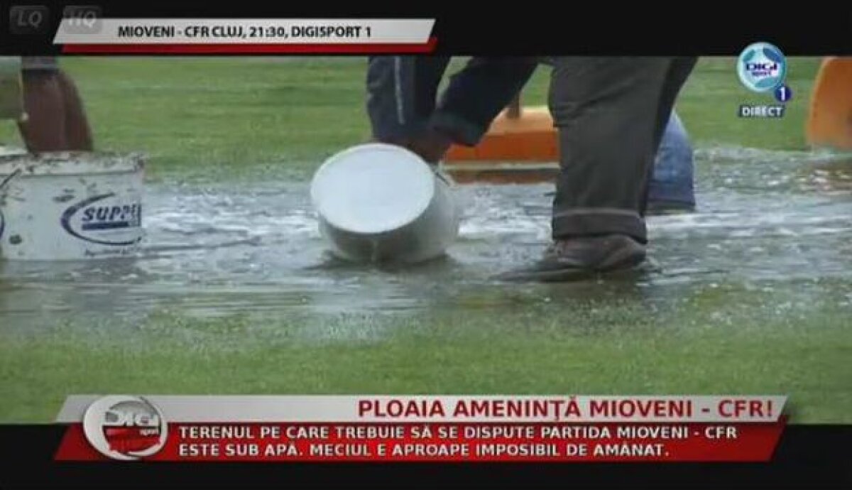 VIDEO&FOTO Înotînd spre titlu » CFR Cluj s-a impus cu 5-0 la Mioveni şi e la 3 puncte de trofeu