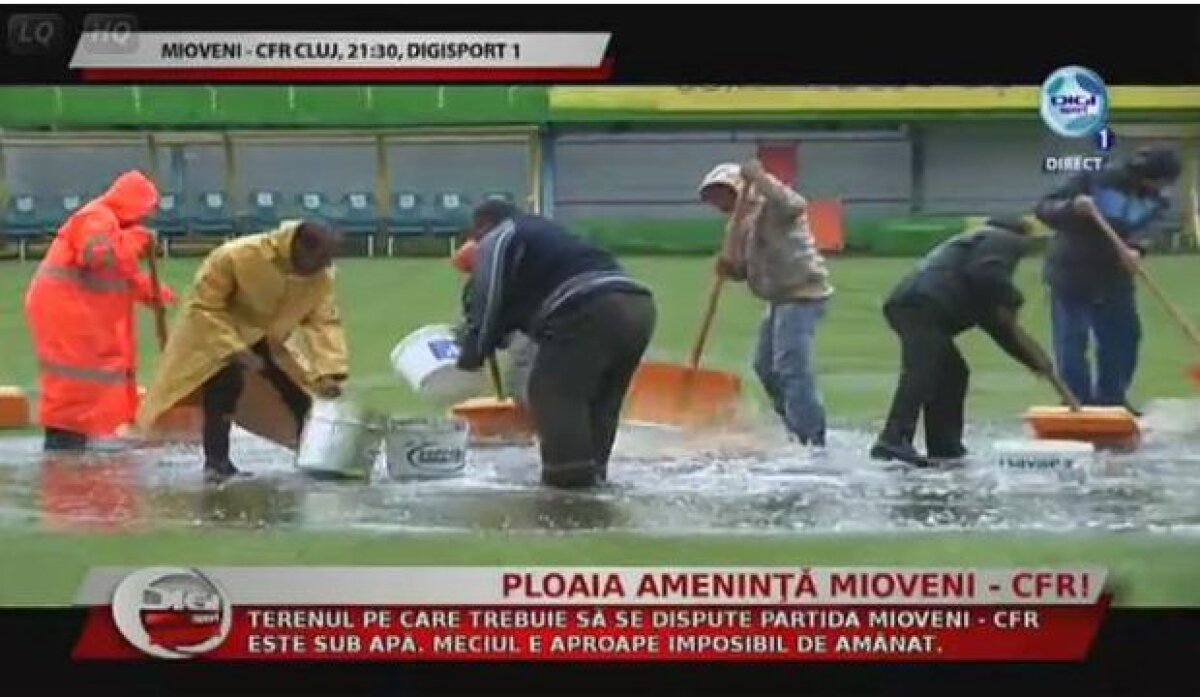 VIDEO&FOTO Înotînd spre titlu » CFR Cluj s-a impus cu 5-0 la Mioveni şi e la 3 puncte de trofeu