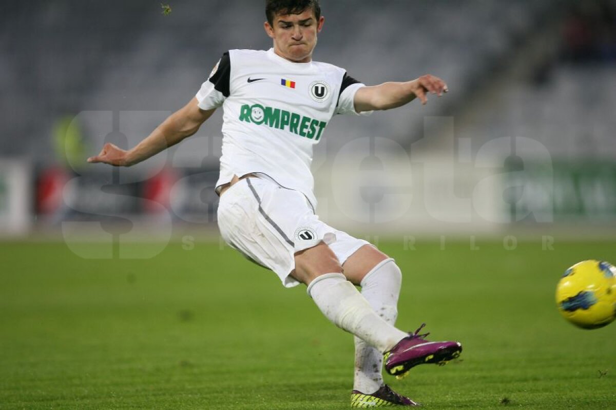 VIDEO şi FOTO Generaţia următoare » Drăghici şi Morar au adus victoria pentru U Cluj, 3-1 cu Sibiu