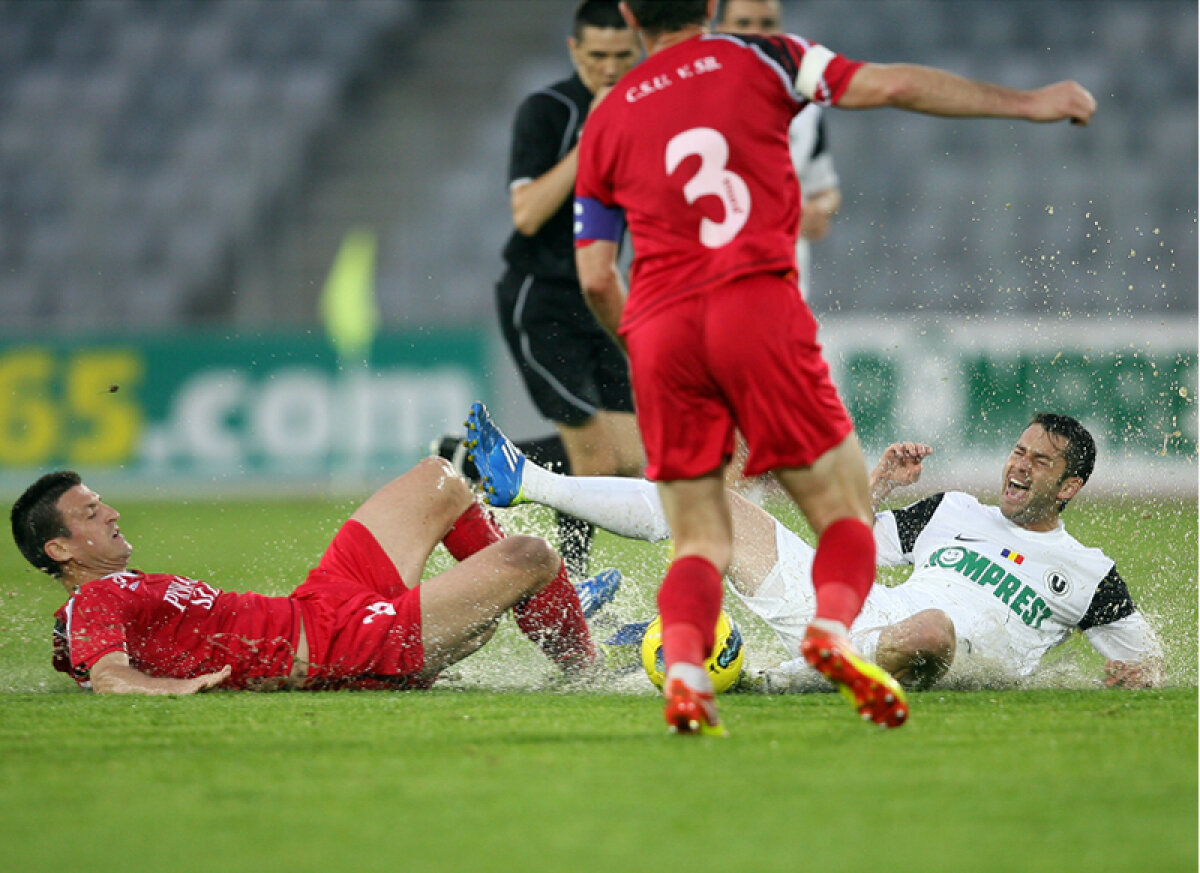 VIDEO Antrenament pentru derby » U Cluj s-a impus fără probleme în meciul cu Voinţa, scor 3-1
