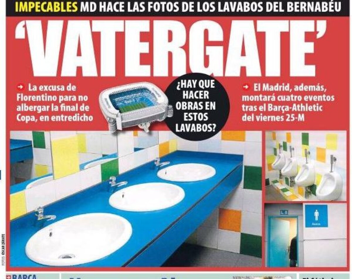 Duel între ziarele de casă ale Realului şi Barcei » A izbucnit "scandalul Watergate"!