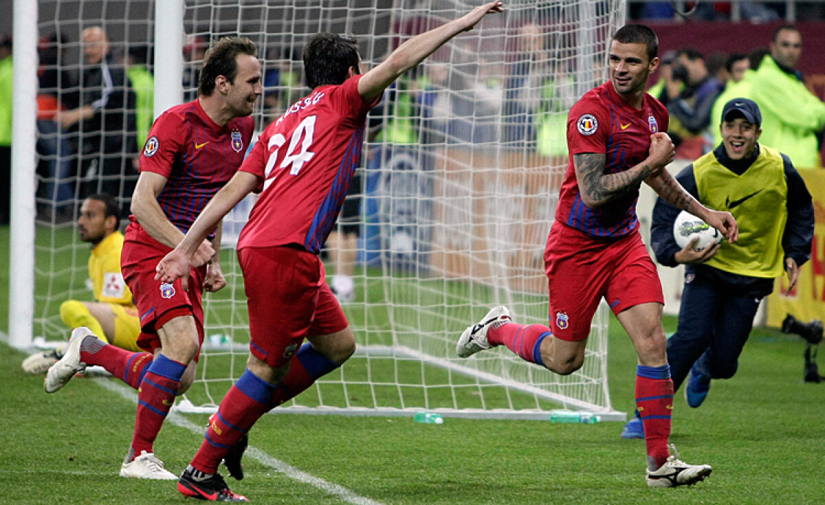 GALERIE FOTO » Steaua-Dinamo 3-2 » Sărbătoare roş-albaştră în Derby! STEAUA SPERĂ la titlu!