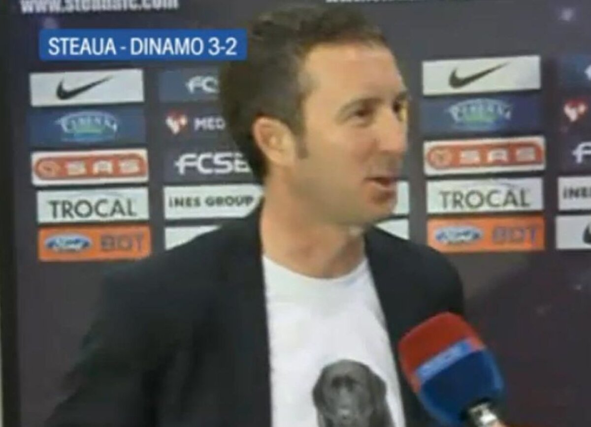 FOTO şi VIDEO » Strania poveste a tricoului cu care s-a afişat MM după victoria în Derby
