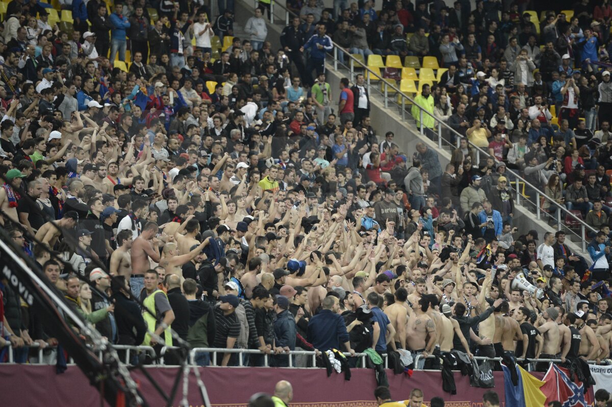 FOTO Gazeta Sporturilor a sărbătorit pe stadion derby-ul Steaua - Dinamo. Vezi aici cele mai bune 10 fotografii