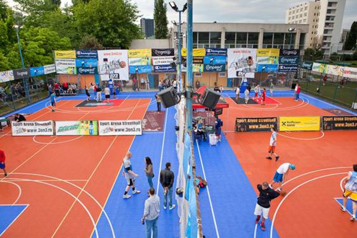 Vedete, spectacol şi mult baschet la Sport Arena Streetball