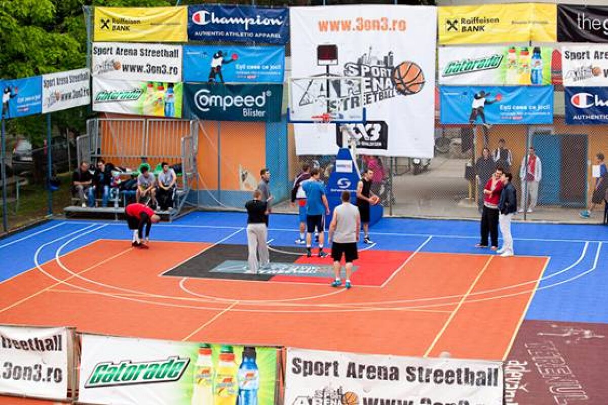 Vedete, spectacol şi mult baschet la Sport Arena Streetball