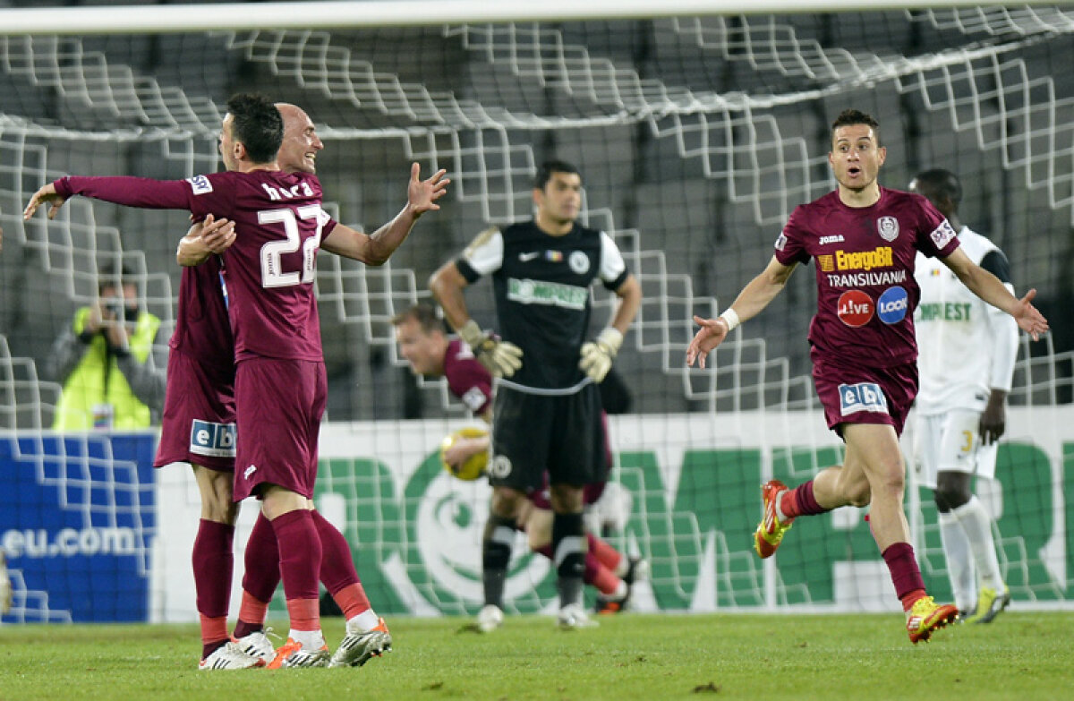 VIDEO&FOTO Istorie la indigo » Cadu i-a făcut campioni pe CFR, la fel ca în 2008