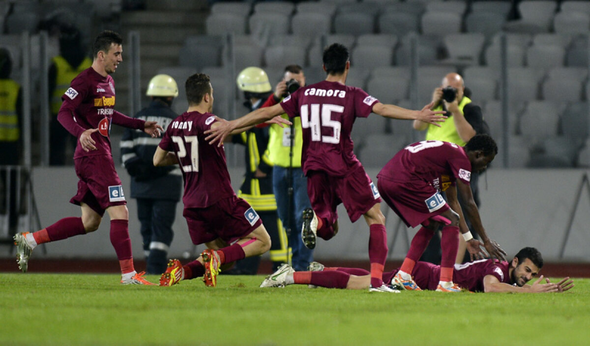 VIDEO&FOTO Istorie la indigo » Cadu i-a făcut campioni pe CFR, la fel ca în 2008
