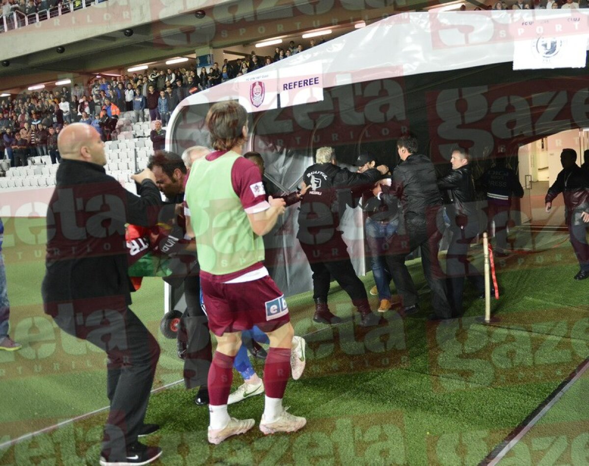 GALERIE FOTO S-a lăsat iar cu bătaie! Beto a încasat-o tot pe tunel :S