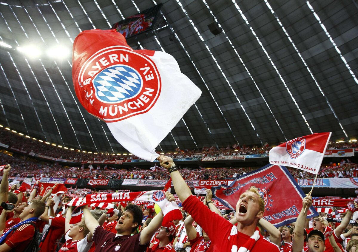 FOTO&VIDEO Sărbătoare pe Allianz Arena! Coregrafie impresionantă a fanilor lui Bayern