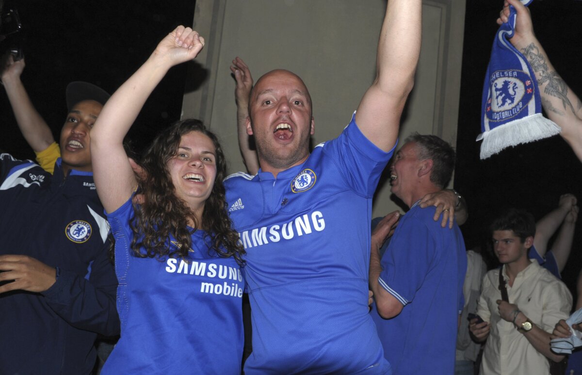FOTO » Munchen s-a transformat într-o mare ”alb-albastră” după succesul lui Chelsea din finala Ligii Campionilor