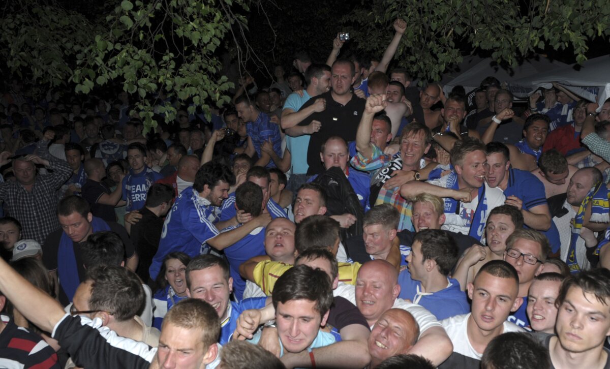 FOTO » Munchen s-a transformat într-o mare ”alb-albastră” după succesul lui Chelsea din finala Ligii Campionilor