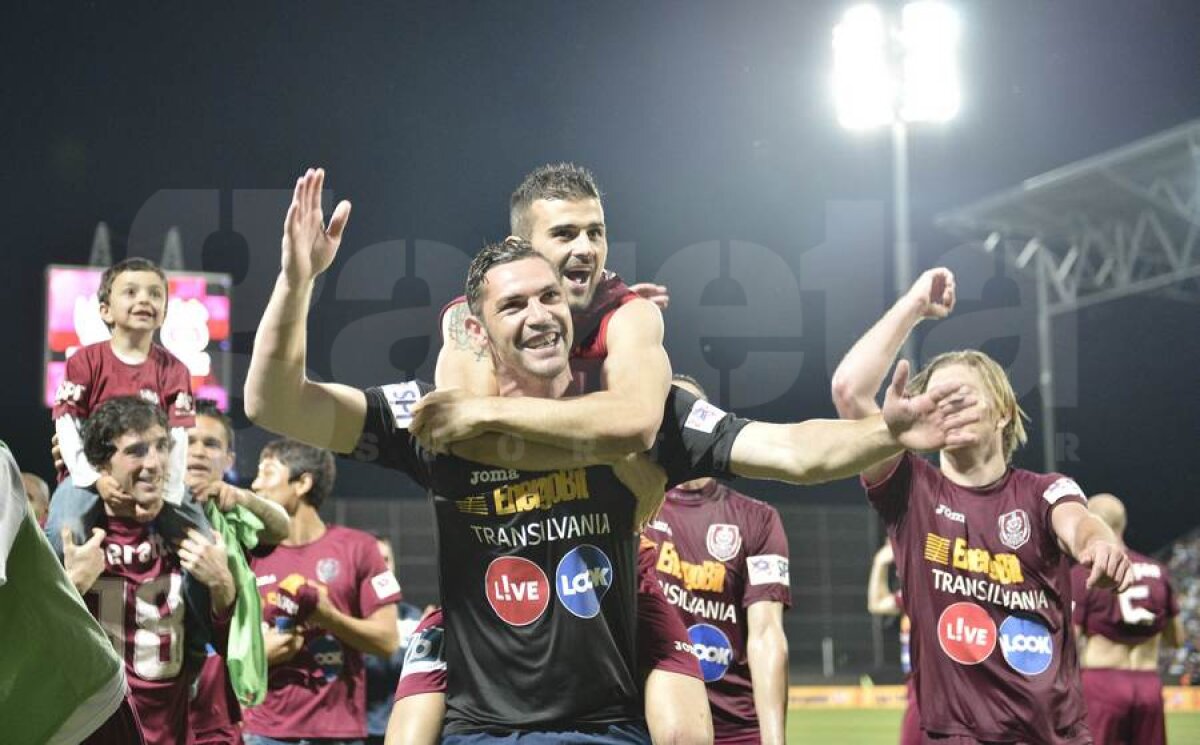 FOTO CFR Cluj a fost încoronată campioană » Iuliu Mureşan: ”Promitem titluri în continuare”