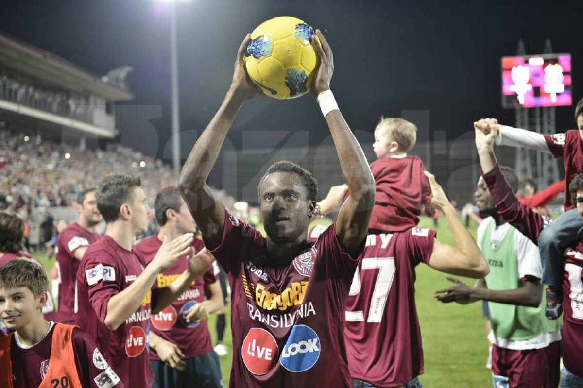 FOTO CFR Cluj a fost încoronată campioană » Iuliu Mureşan: ”Promitem titluri în continuare”