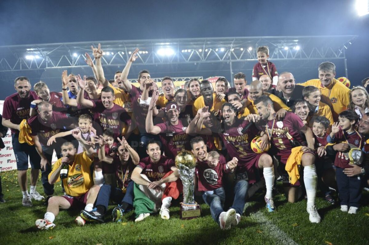 FOTO CFR Cluj a fost încoronată campioană » Iuliu Mureşan: ”Promitem titluri în continuare”