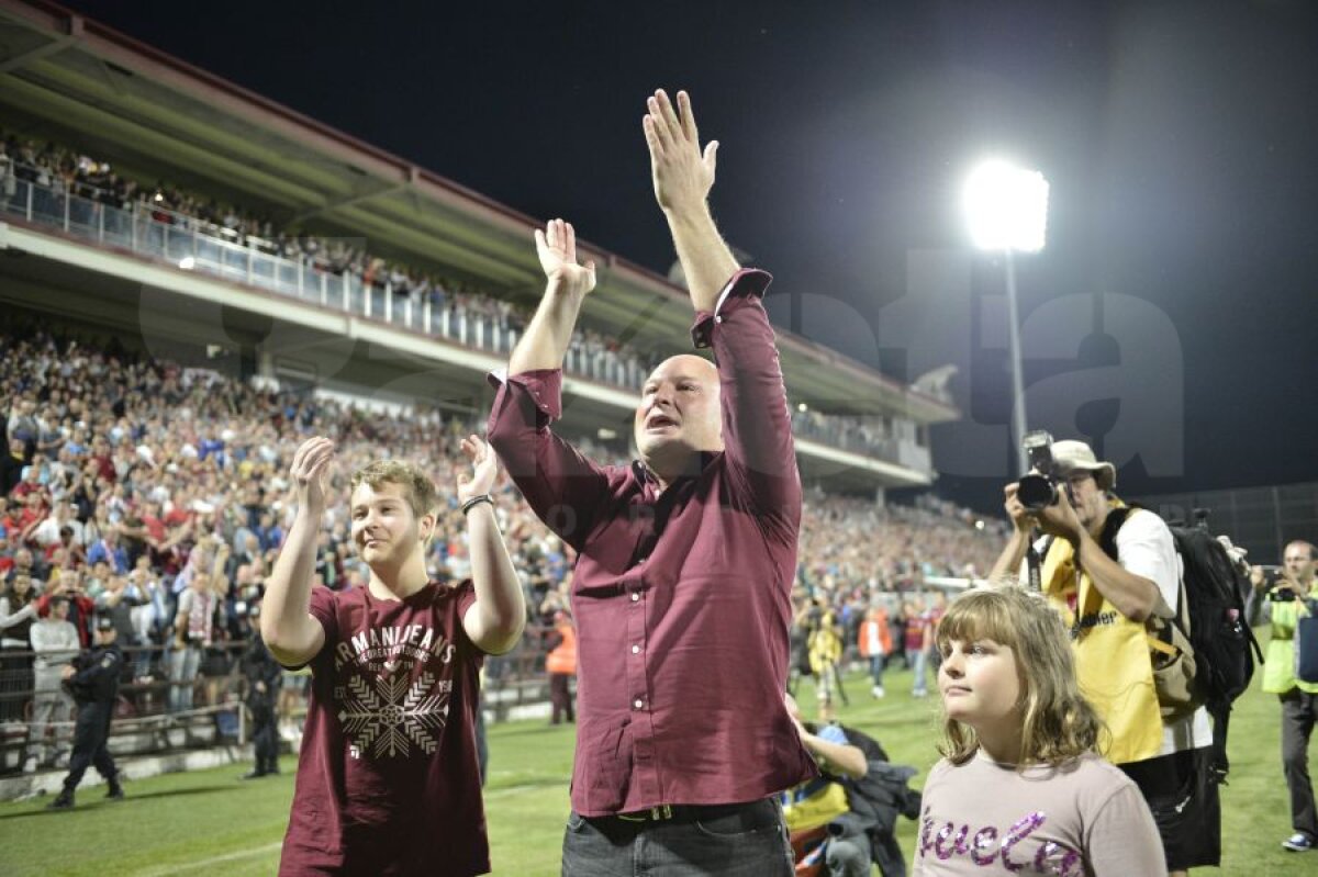 FOTO CFR Cluj a fost încoronată campioană » Iuliu Mureşan: ”Promitem titluri în continuare”
