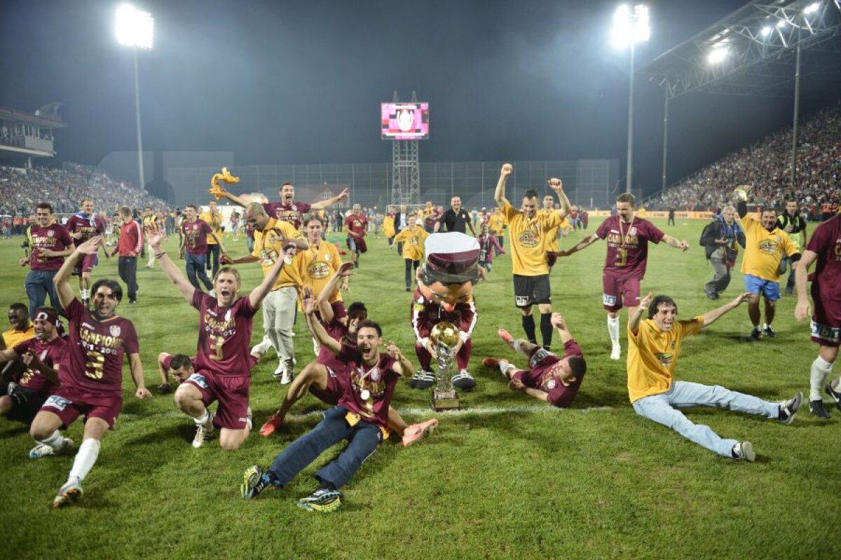 FOTO CFR Cluj a fost încoronată campioană » Iuliu Mureşan: ”Promitem titluri în continuare”