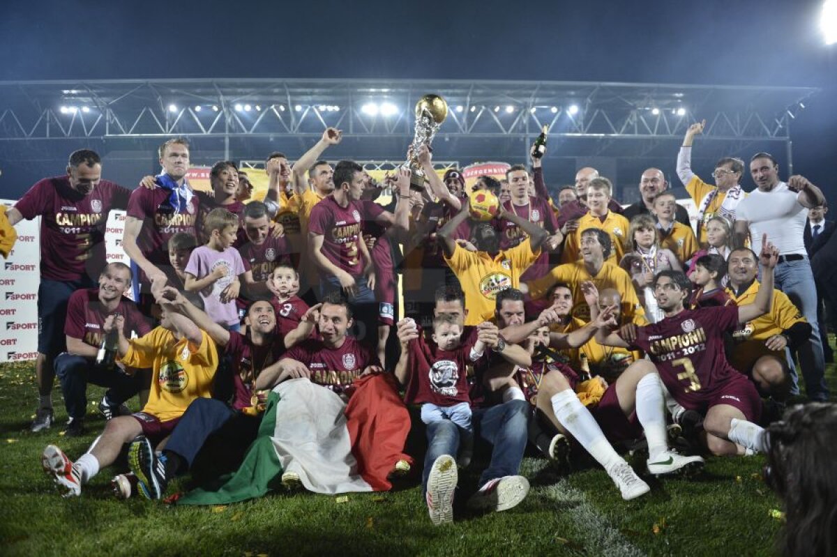 FOTO CFR Cluj a fost încoronată campioană » Iuliu Mureşan: ”Promitem titluri în continuare”