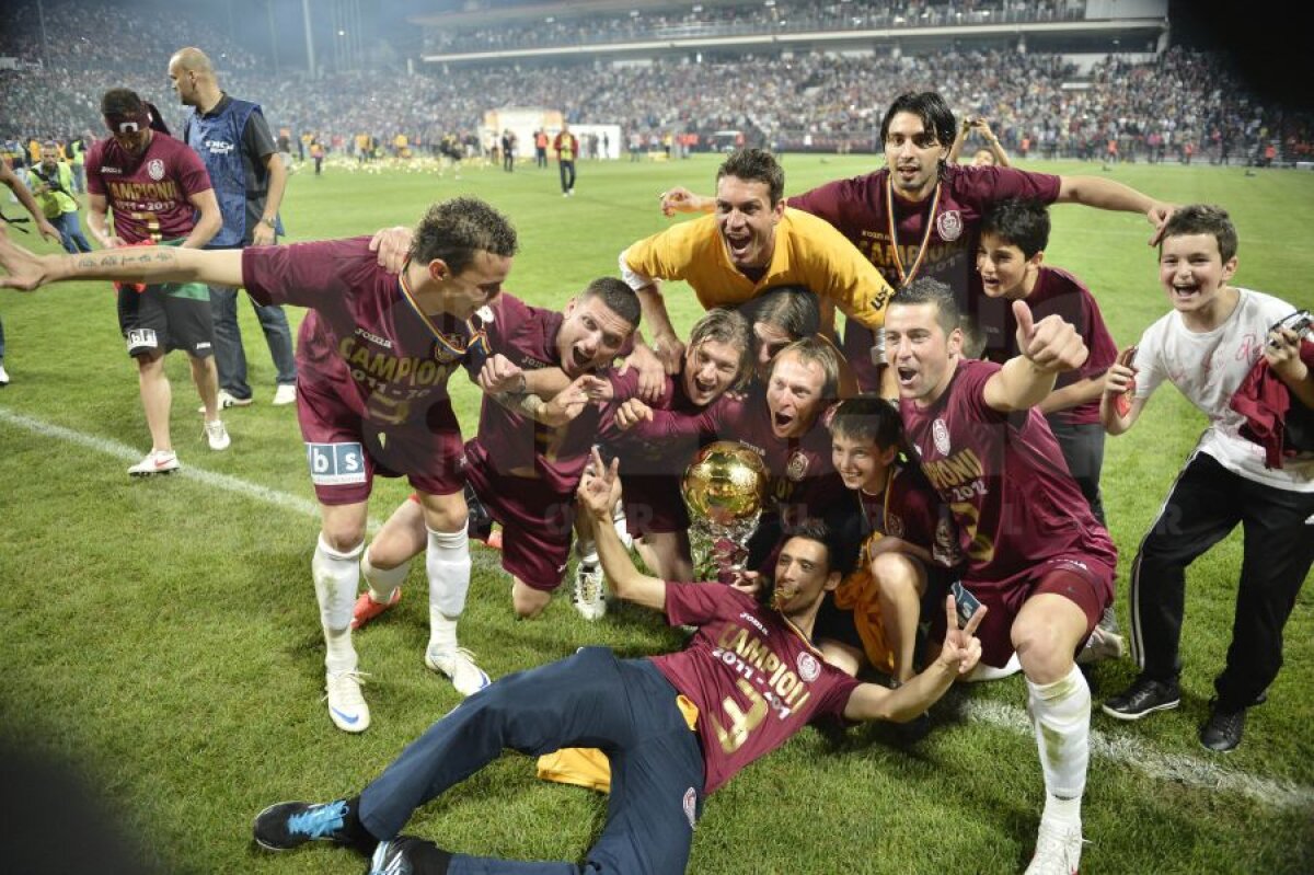 FOTO CFR Cluj a fost încoronată campioană » Iuliu Mureşan: ”Promitem titluri în continuare”