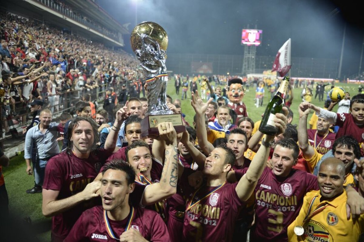 FOTO CFR Cluj a fost încoronată campioană » Iuliu Mureşan: ”Promitem titluri în continuare”