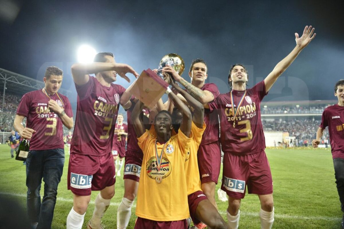 FOTO CFR Cluj a fost încoronată campioană » Iuliu Mureşan: ”Promitem titluri în continuare”