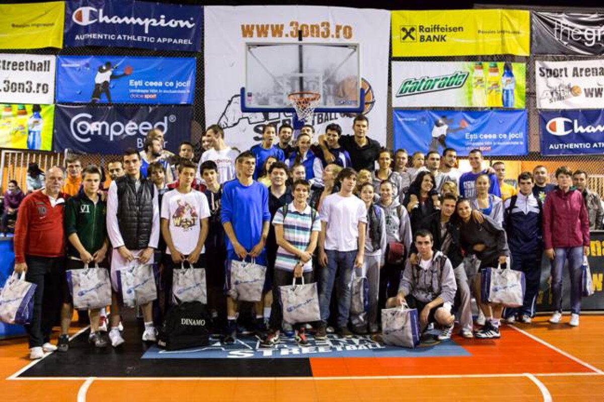 Baschet, recorduri, vedete şi o lansare de carte la turneul 1 Sport Arena Streetball