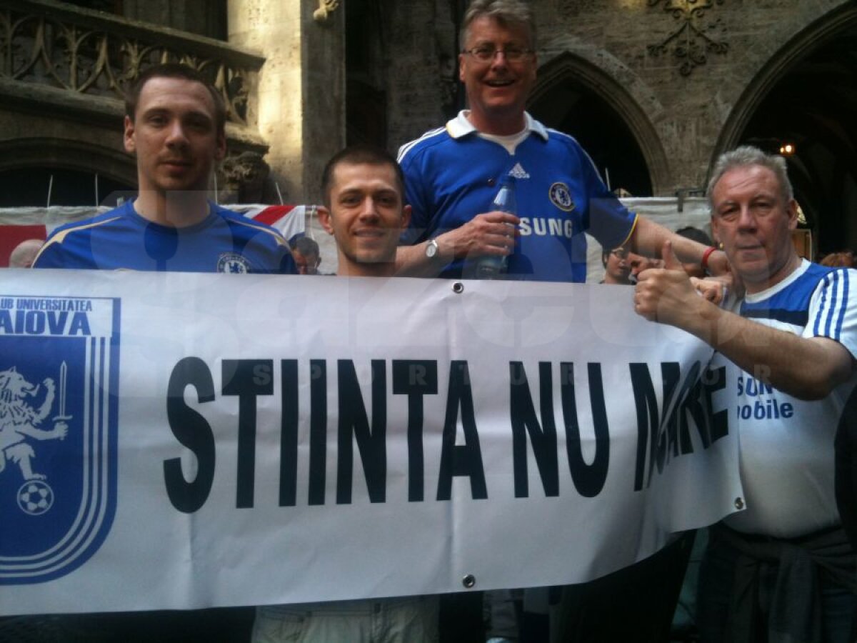Fanii Universităţii nu renunţă la proteste » Mesajele unui suporter craiovean la finala Ligii Campionilor