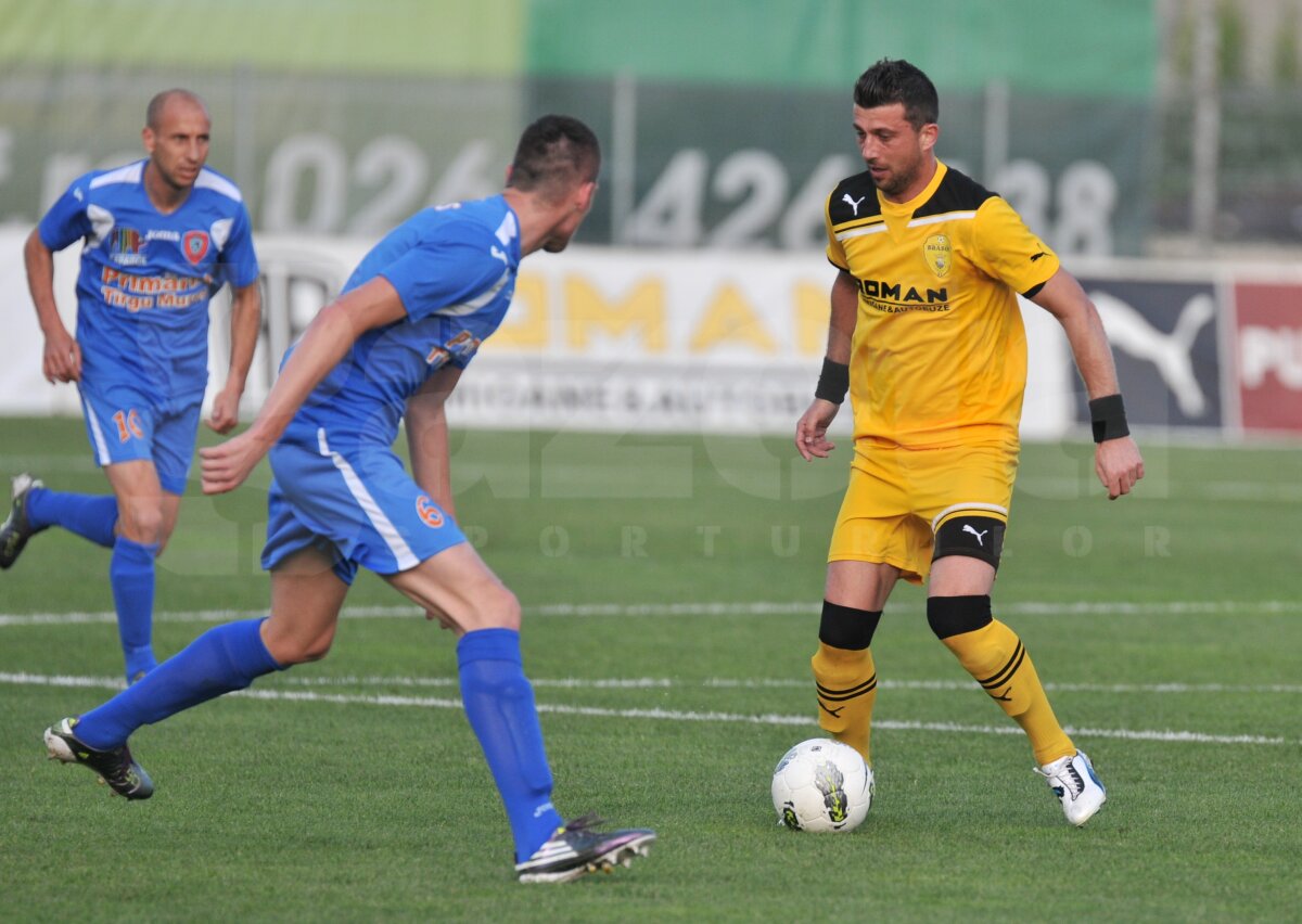 VIDEO FC Braşov încheie sezonul cu o victorie, 2-1 cu Tg. Mureş