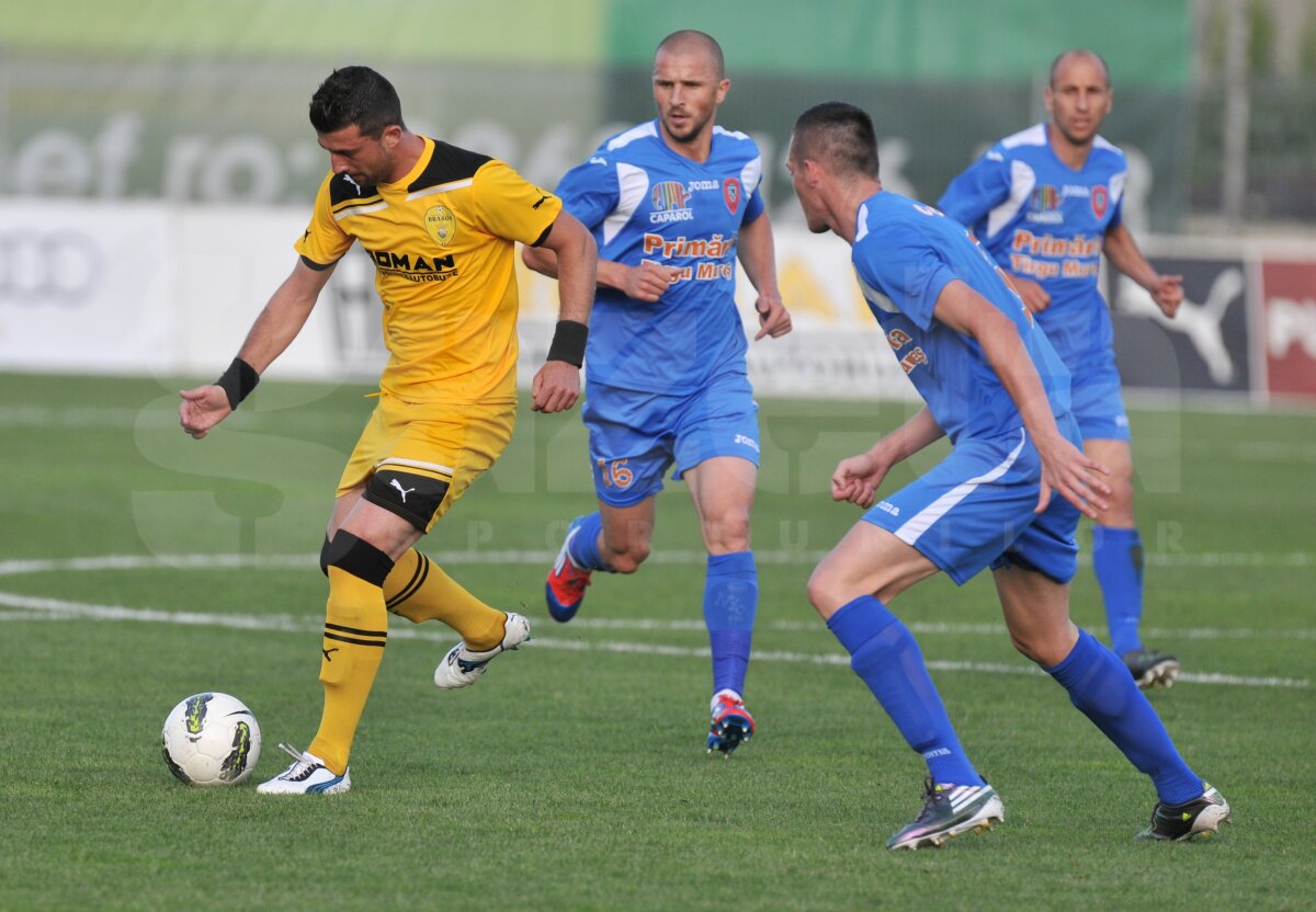 VIDEO FC Braşov încheie sezonul cu o victorie, 2-1 cu Tg. Mureş