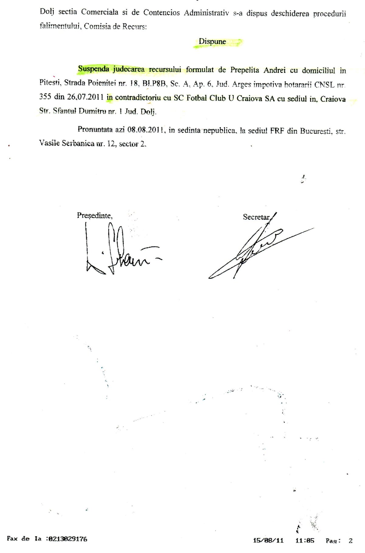 Mititelu acuză FRF şi LPF : "Acum vă prezint documentele reale. Avem două Federaţii şi două Ligi!"