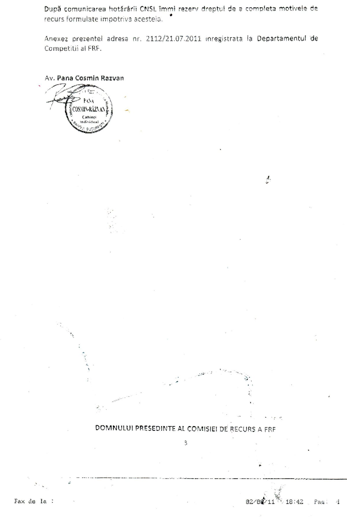 Mititelu acuză FRF şi LPF : "Acum vă prezint documentele reale. Avem două Federaţii şi două Ligi!"