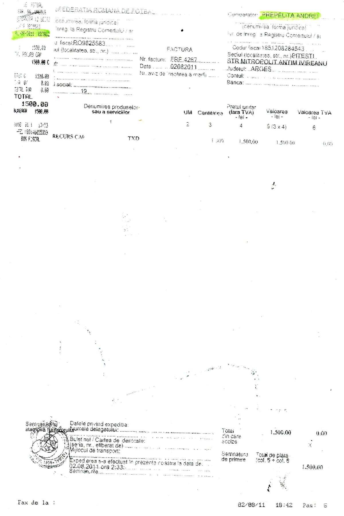 Mititelu acuză FRF şi LPF : "Acum vă prezint documentele reale. Avem două Federaţii şi două Ligi!"
