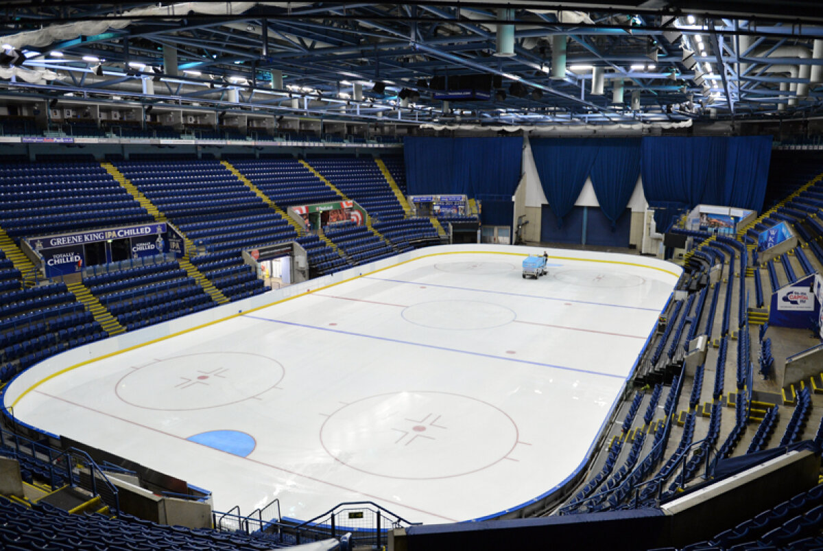 Căminul de gheaţă » Cum arată sala în care Bute îşi va pune centura în joc în meciul cu Froch