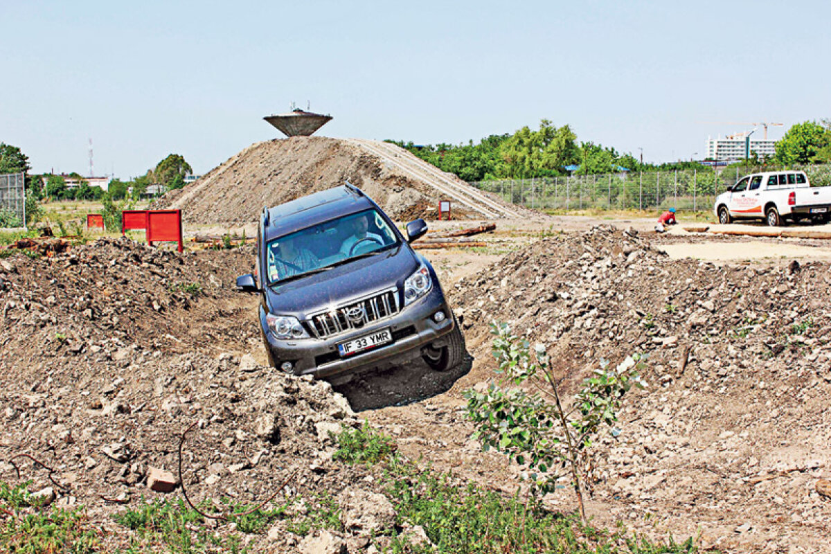 Off-road în Capitală » Toyota a inaugurat primul circuit off-road din Bucureşti