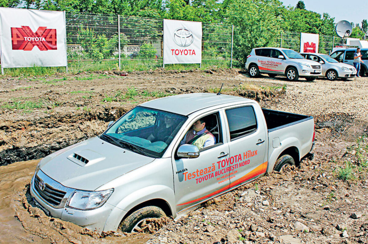 Off-road în Capitală » Toyota a inaugurat primul circuit off-road din Bucureşti