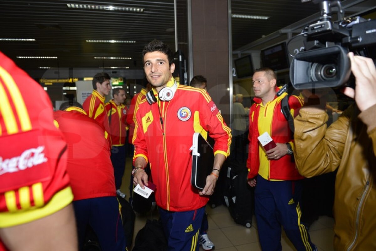 FOTO "Tricolorii" au plecat să dea piept cu Elveţia şi Austria