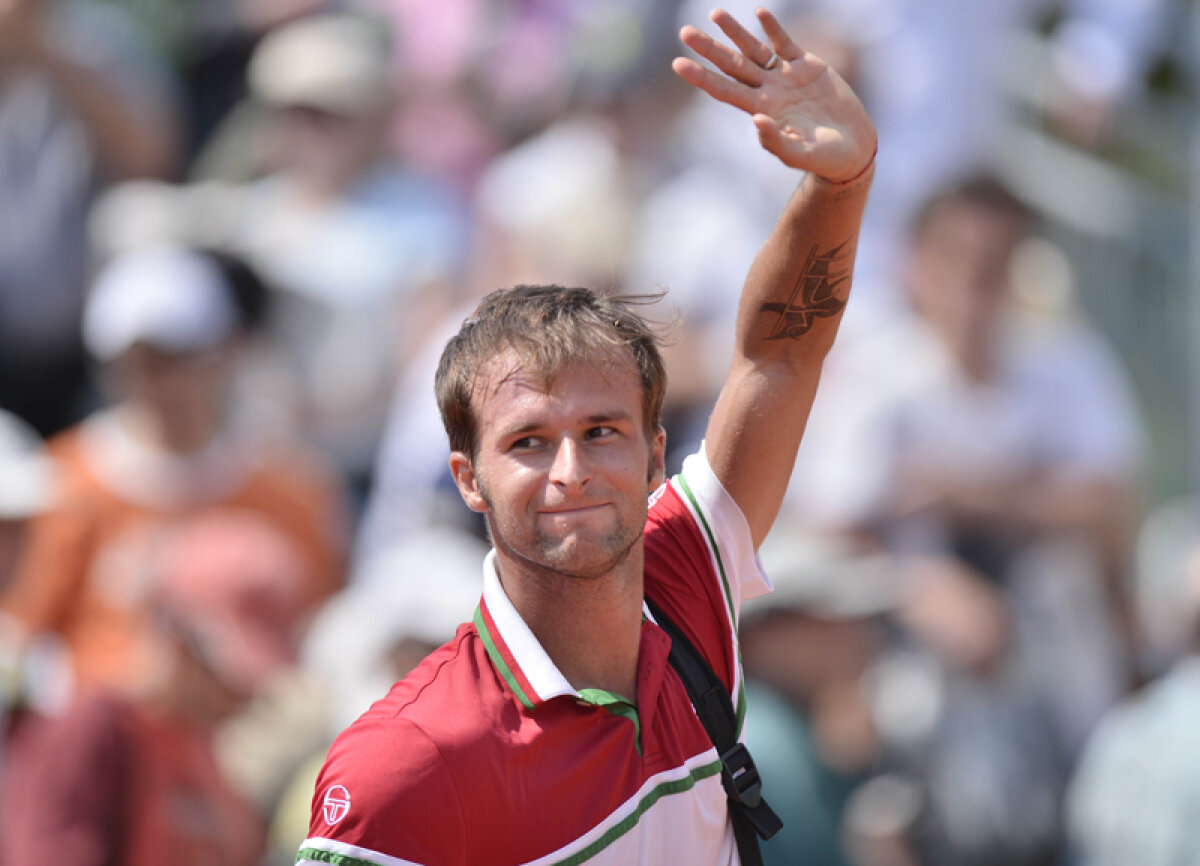 Prima victorie. Şi ce victorie! » Adrian Ungur l-a eliminat pe David Nalbandian de la Roland Garros