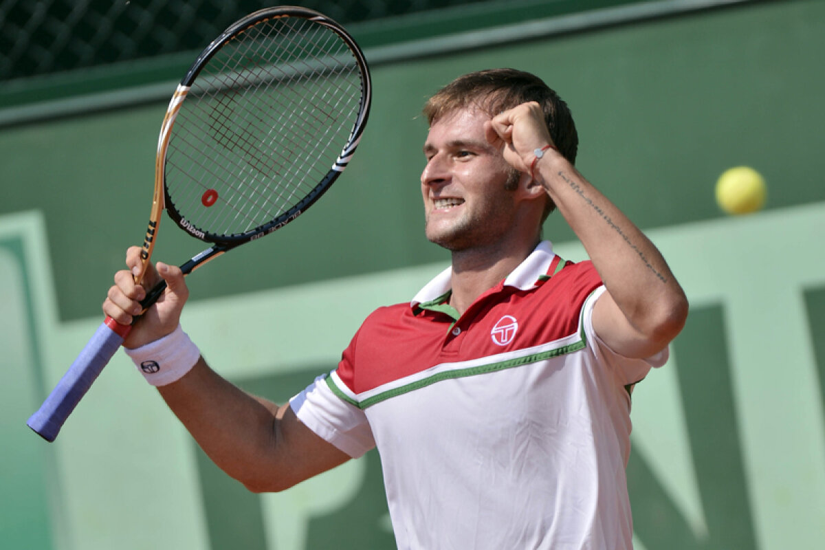 Prima victorie. Şi ce victorie! » Adrian Ungur l-a eliminat pe David Nalbandian de la Roland Garros