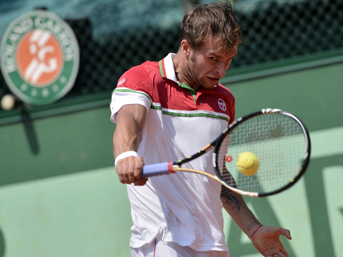 Prima victorie. Şi ce victorie! » Adrian Ungur l-a eliminat pe David Nalbandian de la Roland Garros