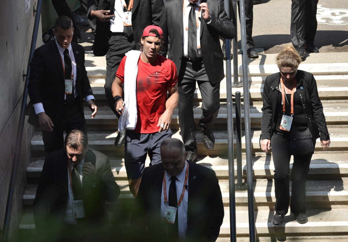 FOTO Un spaniol la Paris » Cum se antrenează Nadal la Roland Garros