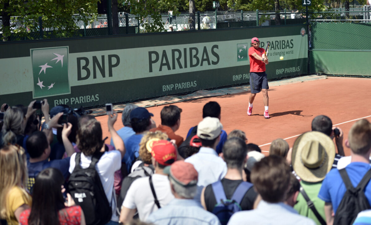 FOTO Un spaniol la Paris » Cum se antrenează Nadal la Roland Garros