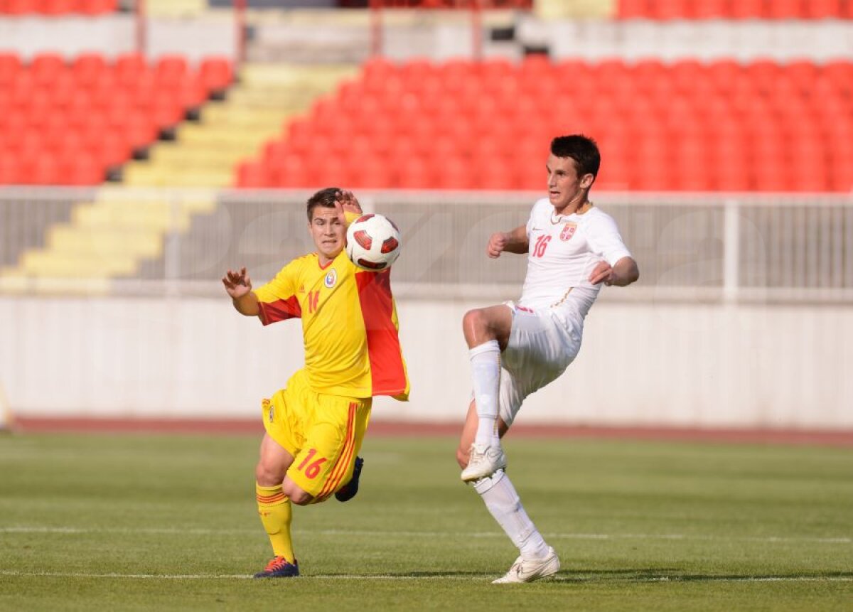 FOTO Puştii noştri au ratat calificarea la CE U19 după 0-3 cu Serbia: noi am avut trei eliminaţi, iar adversarii trei penaltyuri :O