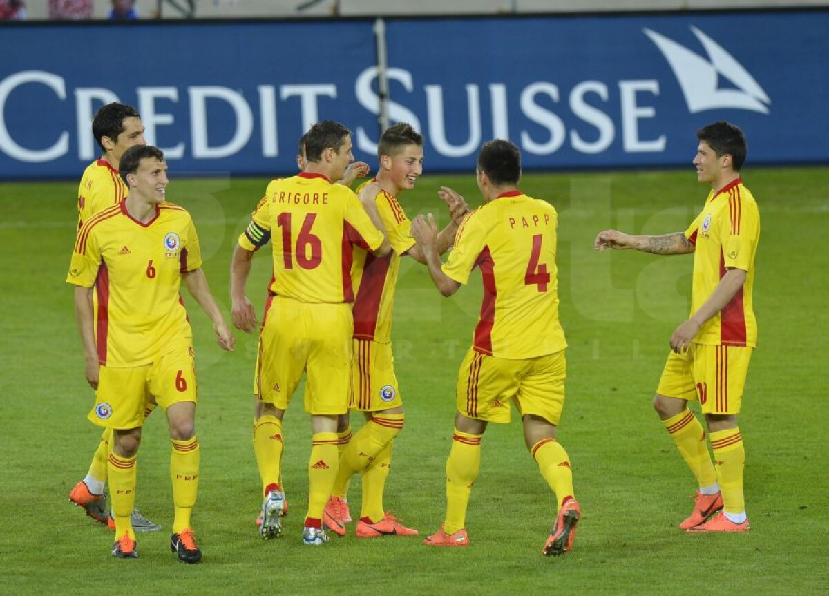 FOTO » E de bine » România a reuşit să o învingă pe Elveţia chiar la ea acasă după 43 de ani