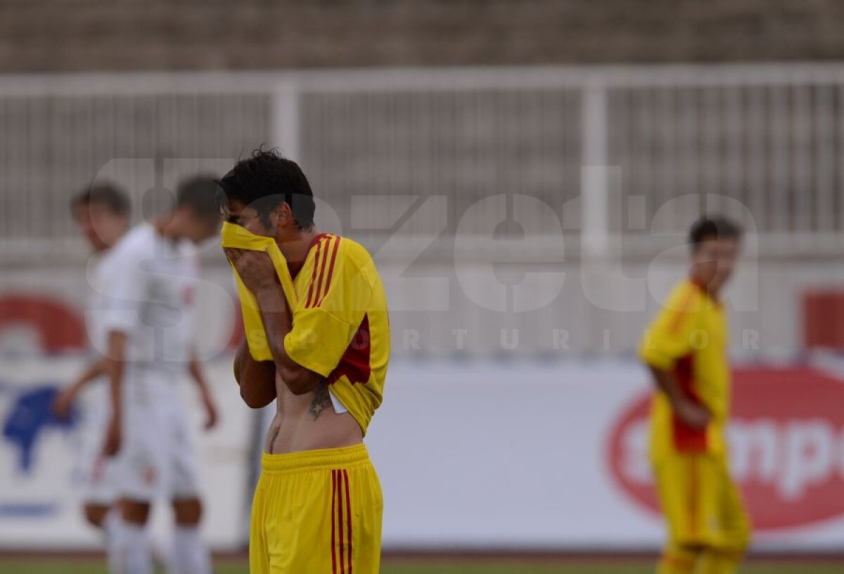 FOTO Bute, varianta Novi Sad » "Tricolorii" U19 au fost făcuţi KO de sîrbi în meciul decisiv pentru calificarea la Euro
