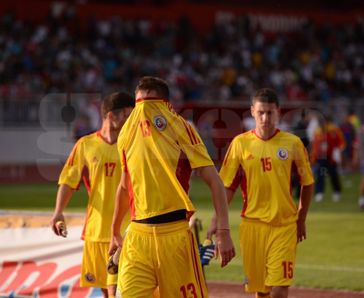 FOTO Bute, varianta Novi Sad » "Tricolorii" U19 au fost făcuţi KO de sîrbi în meciul decisiv pentru calificarea la Euro