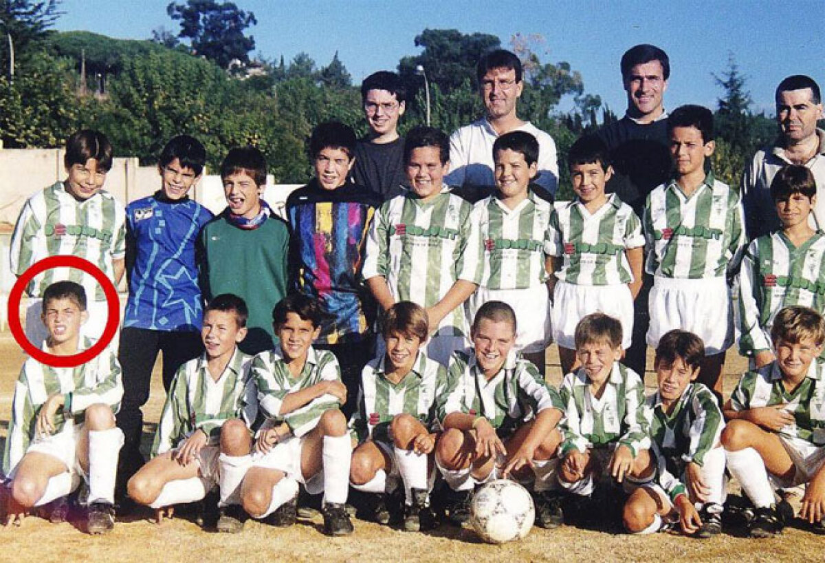 FOTO DE COLECŢIE » Îi recunoşti? Ei sînt campionii Spaniei cînd erau mici :D